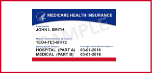 sample medicare card 