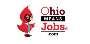 cardinal icon with text Ohio means jobs